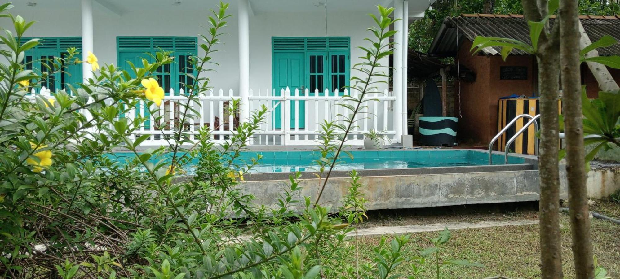Asanka Surf House & Resturant Midigama East Exterior foto