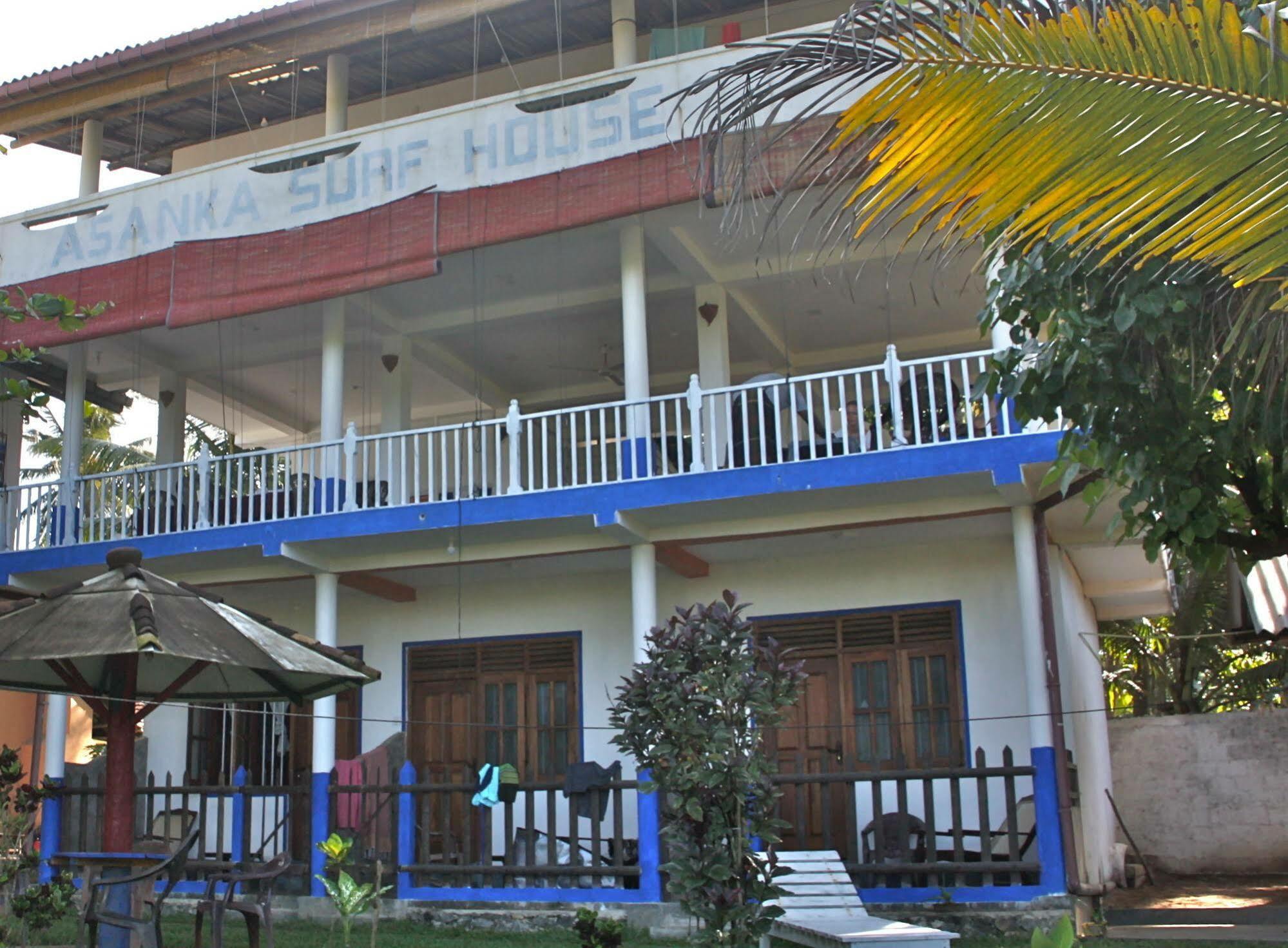 Asanka Surf House & Resturant Midigama East Exterior foto